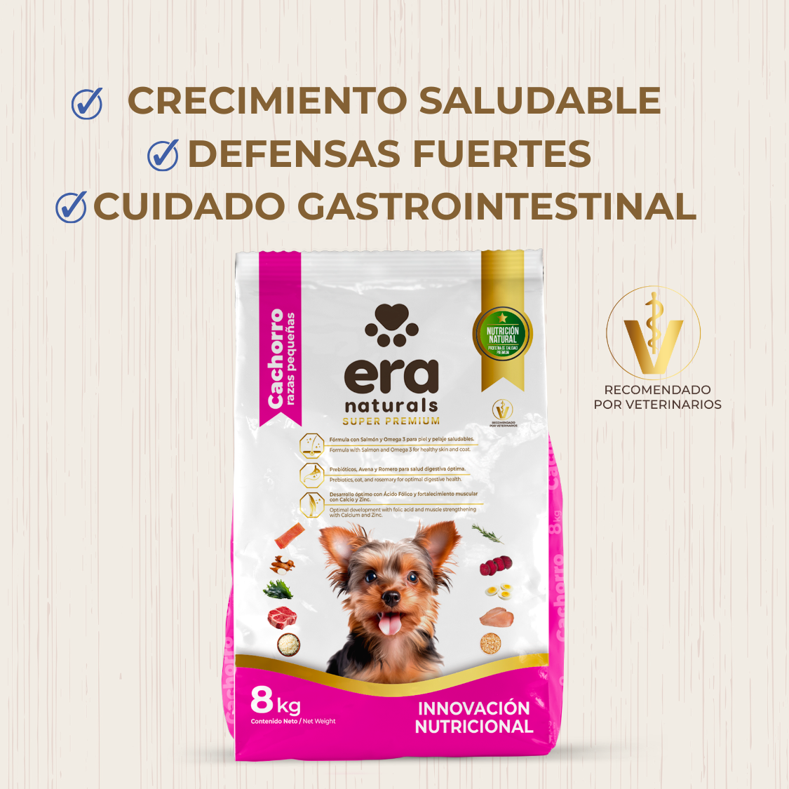 Era Naturals Cachorro Raza Pequeña Alimento Super Premium Era Naturals Cachorro Raza Pequeña Alimento Super Premium